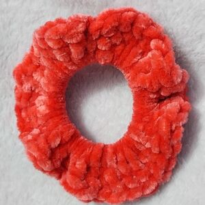 Crochet Scrunchie - Orange